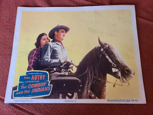 The Cowboy And The Indians 1949 Western Lobby Cards