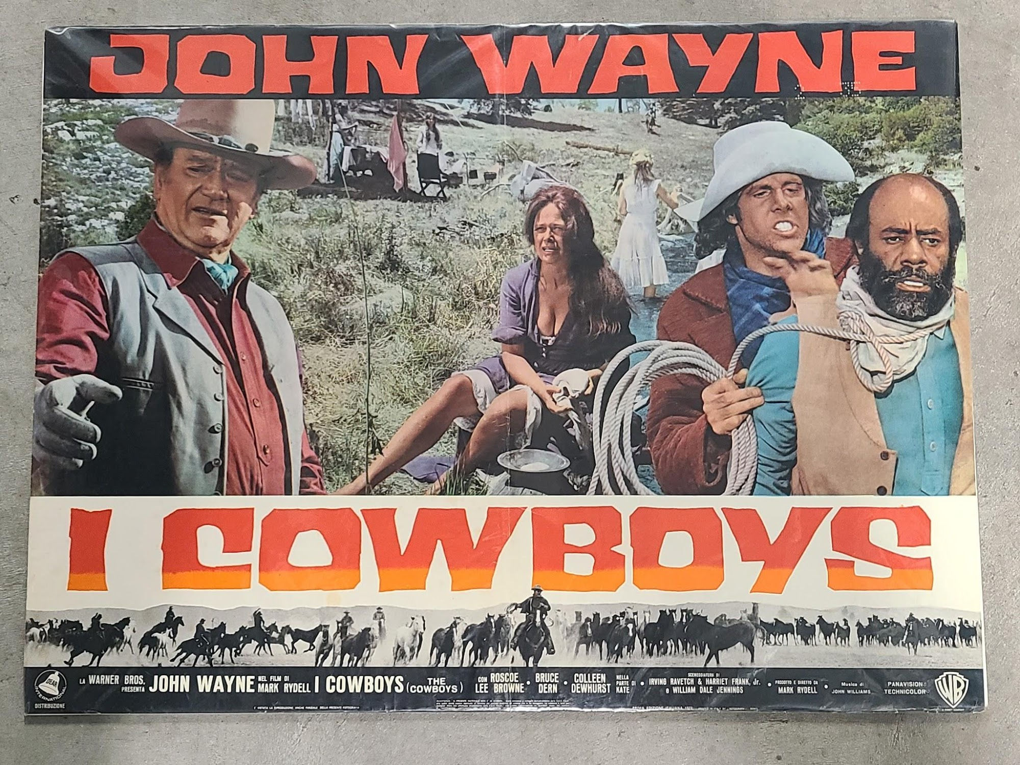 The Cowboys 1972 Fotobusta