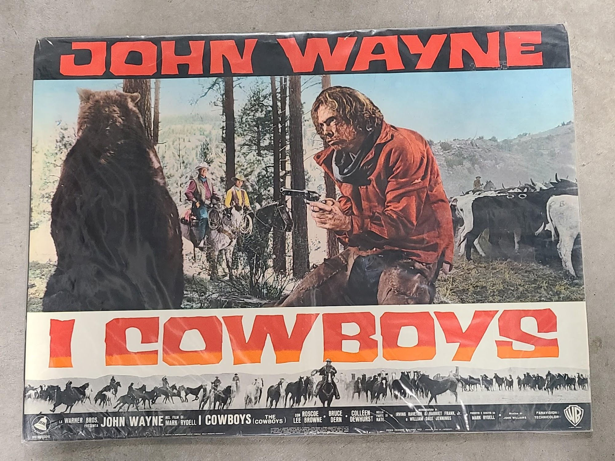 The Cowboys 1972 Fotobusta