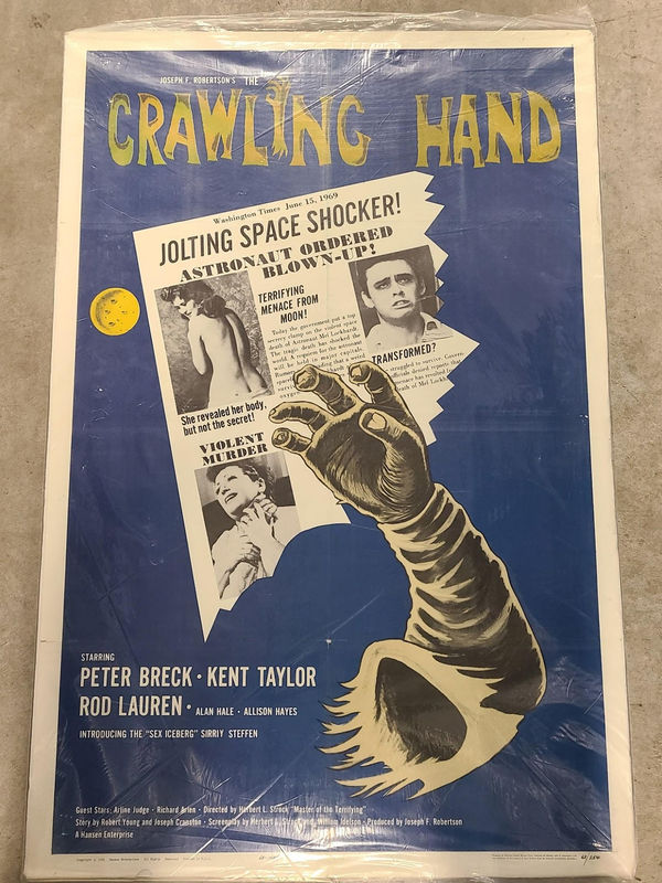 The Crawling Hand 1963 1 Sheets/US