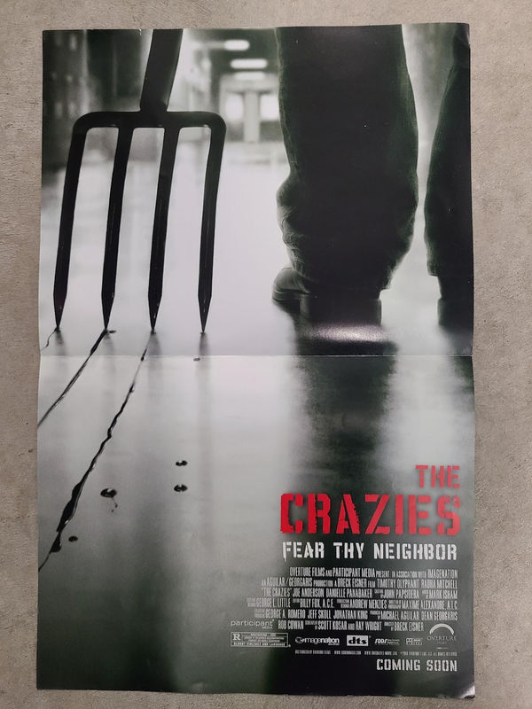The Crazies 2009 Window Cards