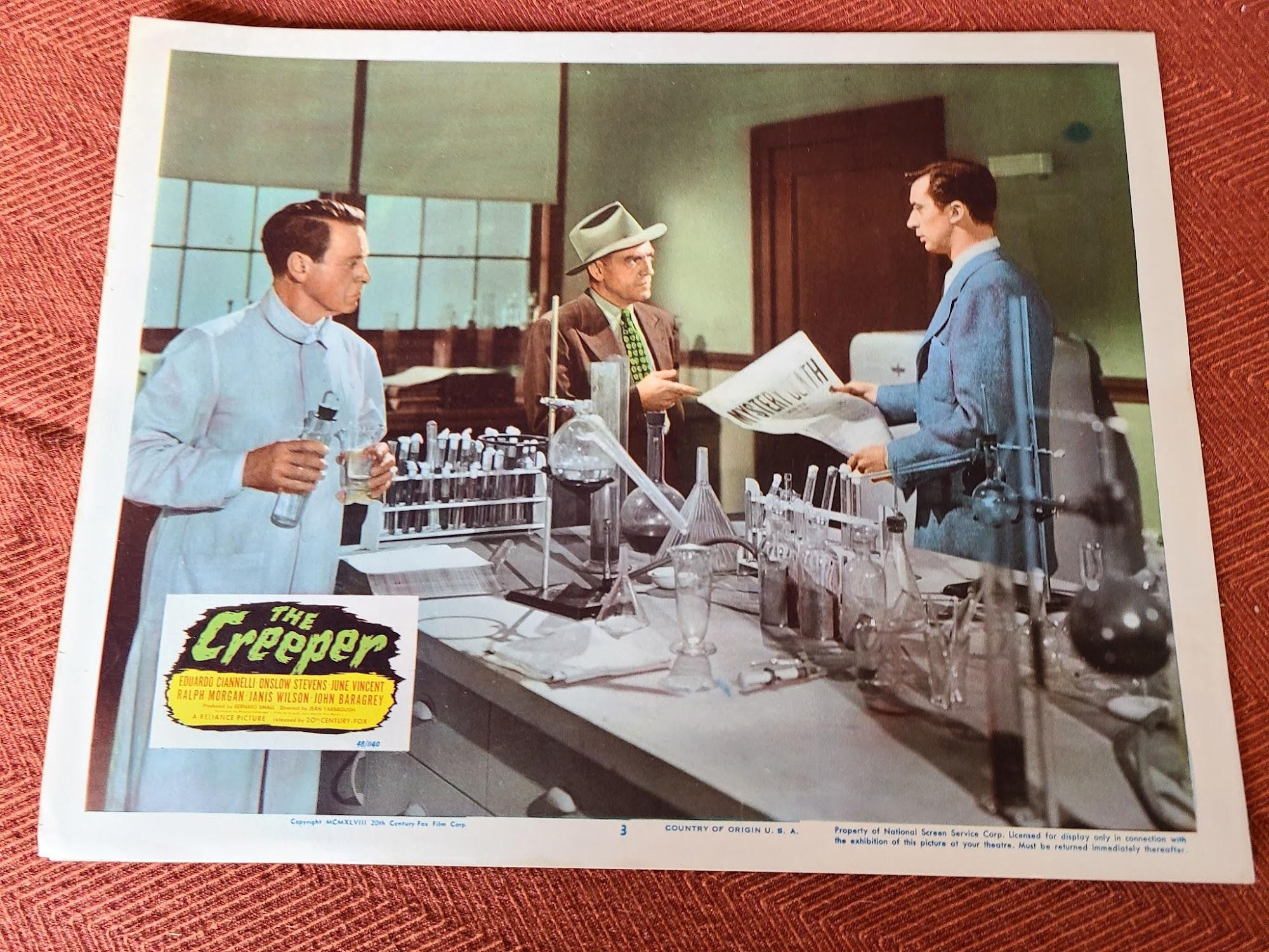 The Creeper 1948 Scifi/Horror