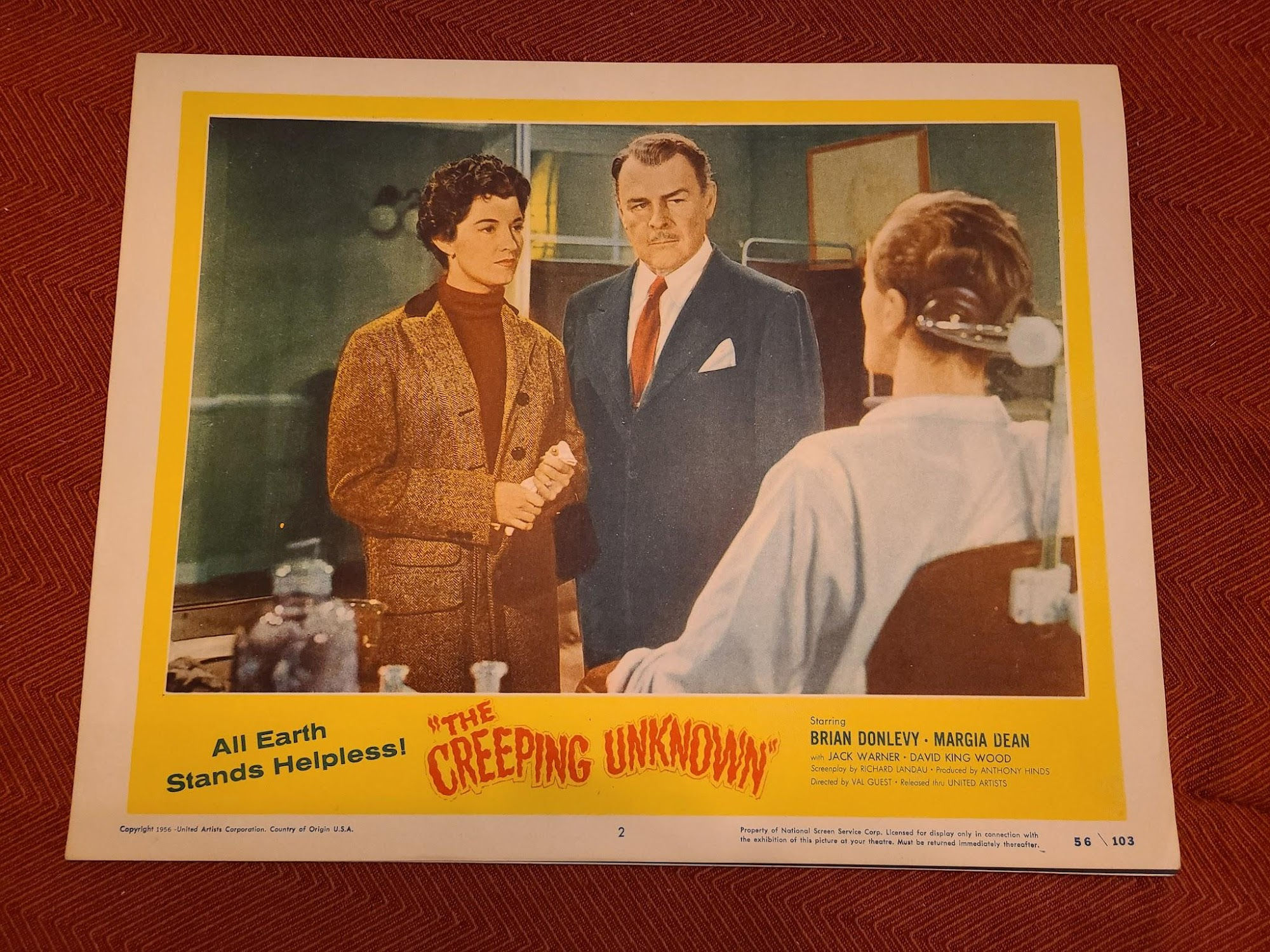 The Creeping Unknown 1956 Scifi/Horror