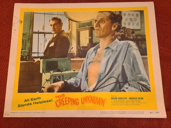 The Creeping Unknown 1956 Scifi/Horror
