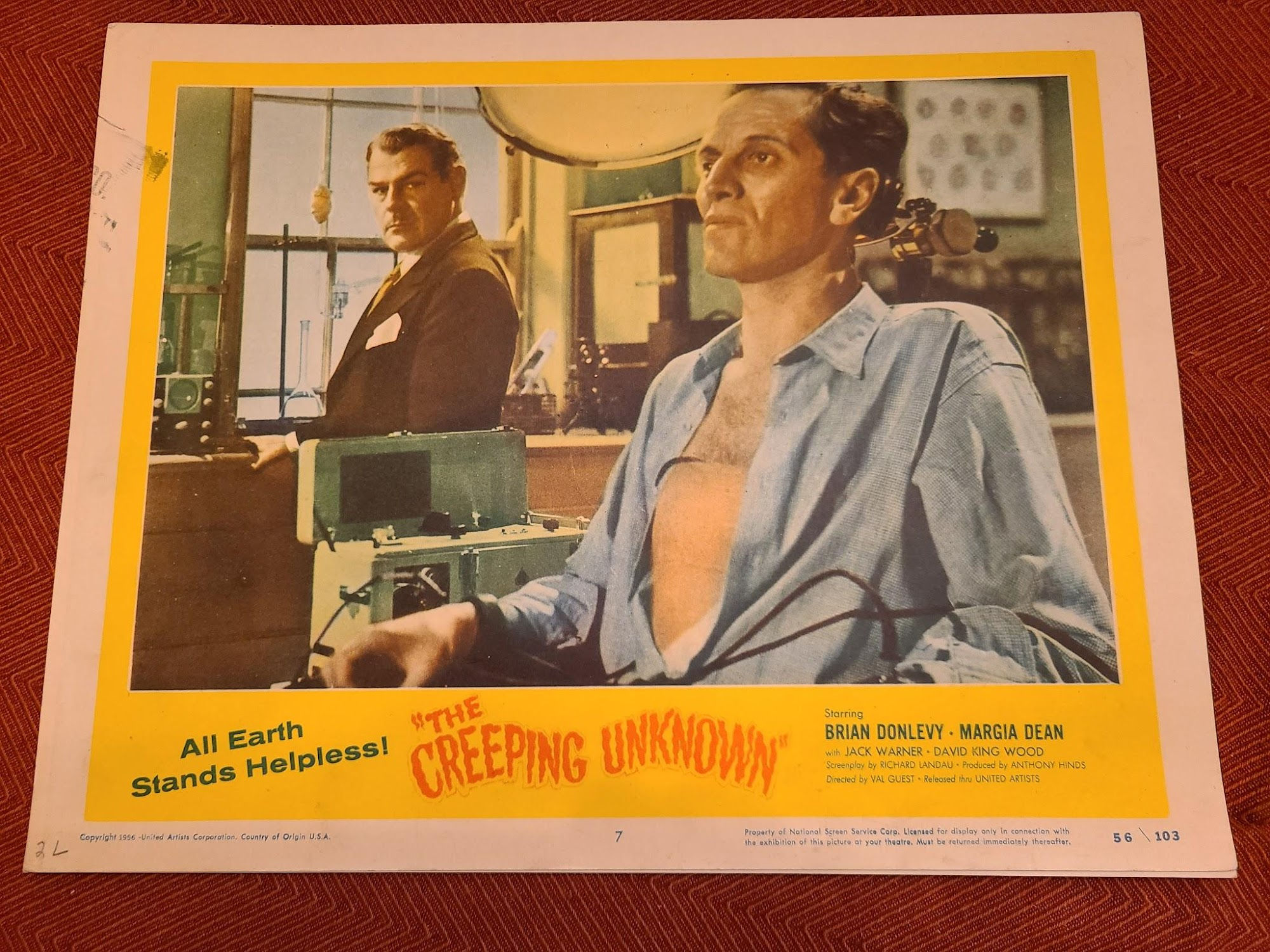 The Creeping Unknown 1956 Scifi/Horror