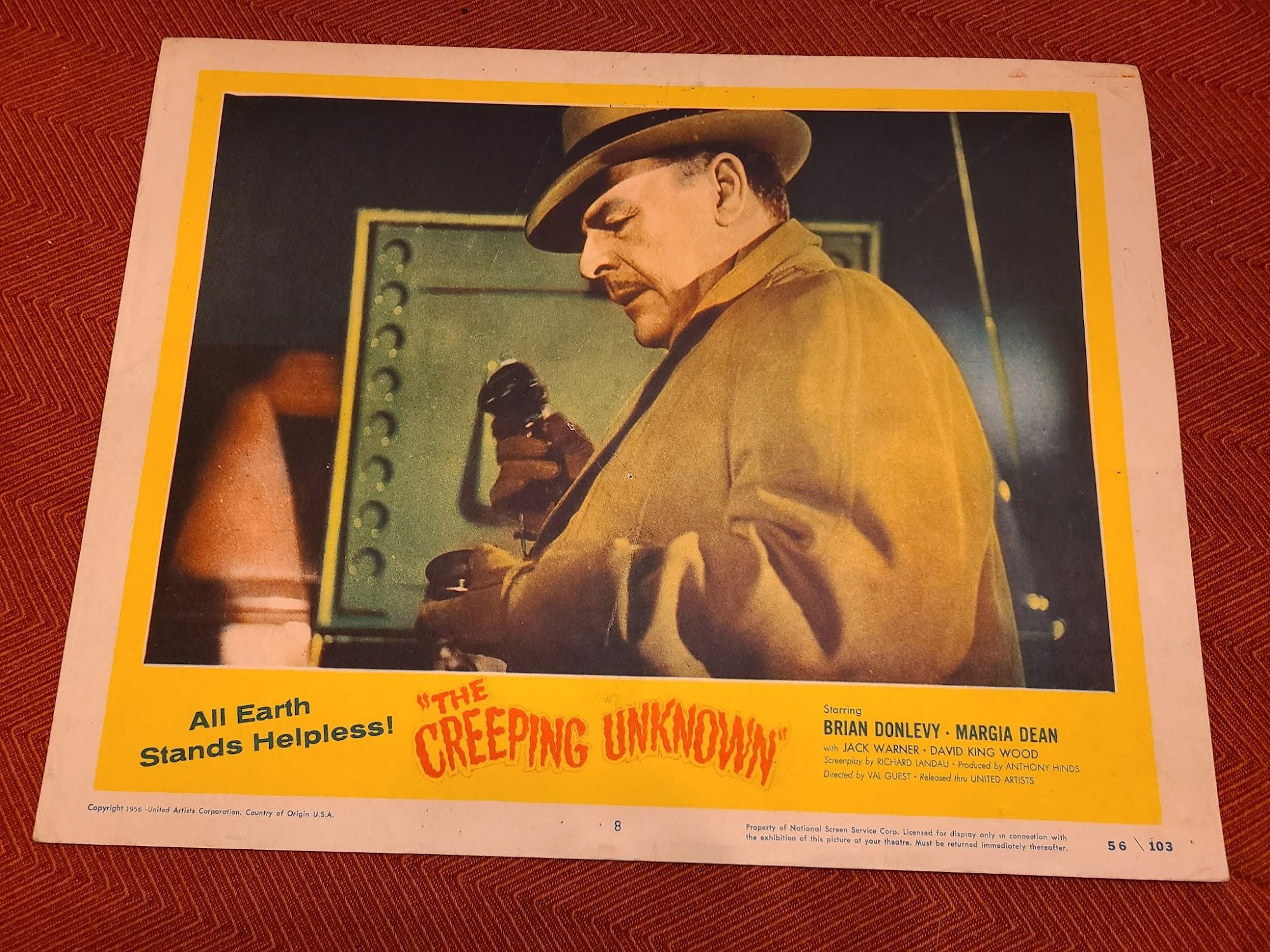 The Creeping Unknown 1956 Scifi/Horror