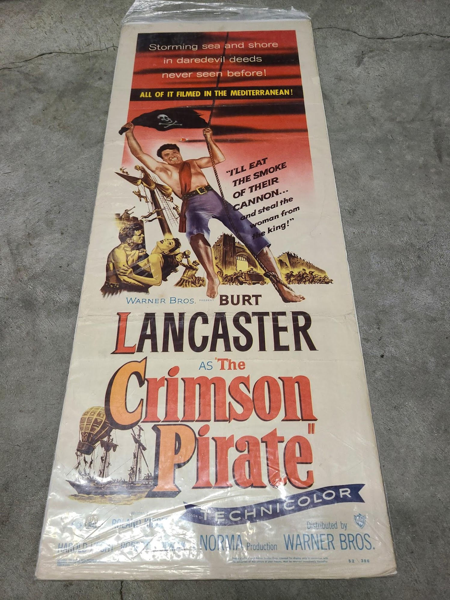 The Crimson Pirate 1952 Inserts