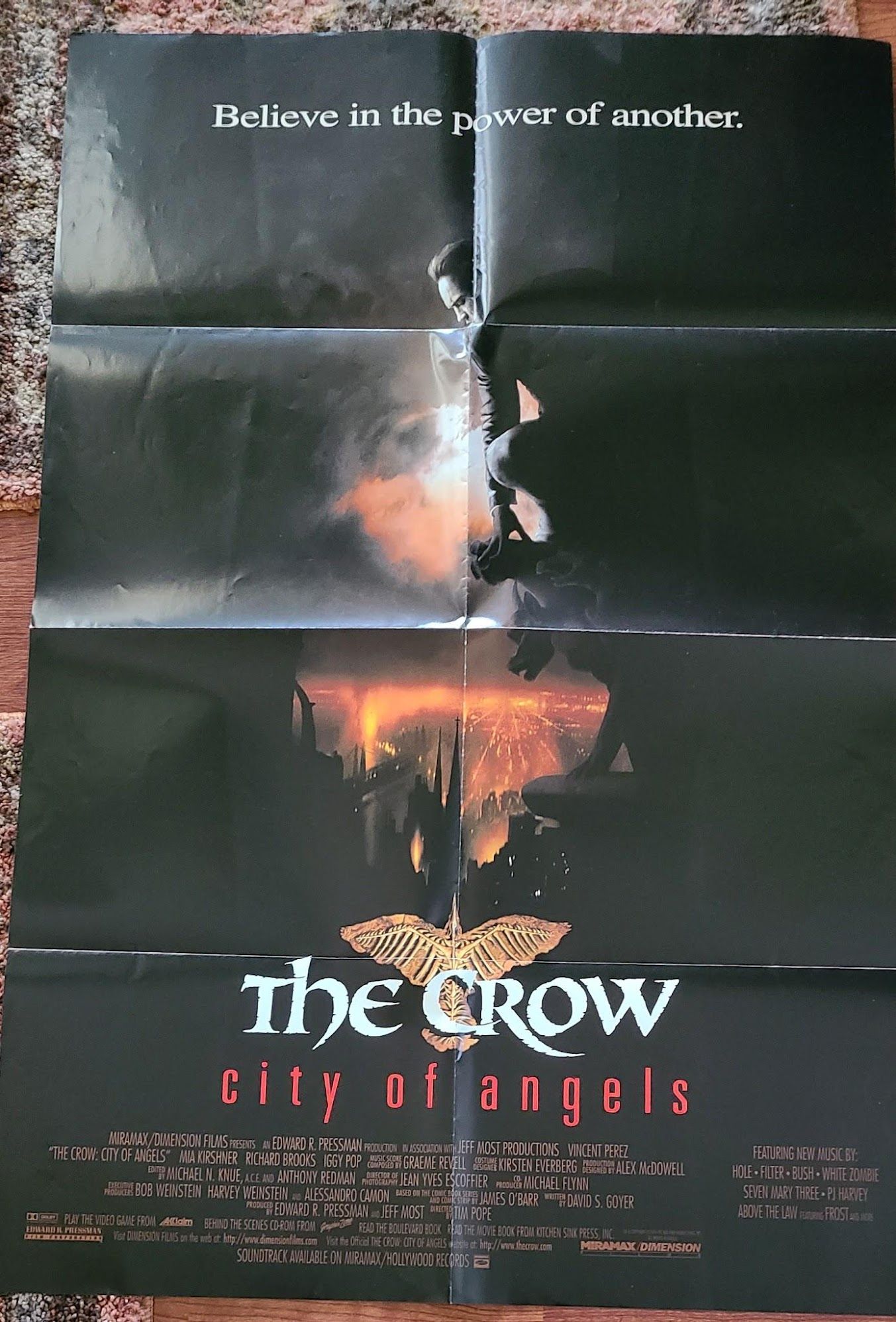 The Crow: City Of Angels 1996 1 Sheets/US