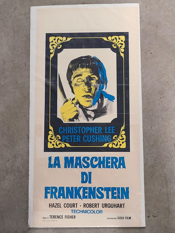 The Curse Of Frankenstein 1957 Locodina