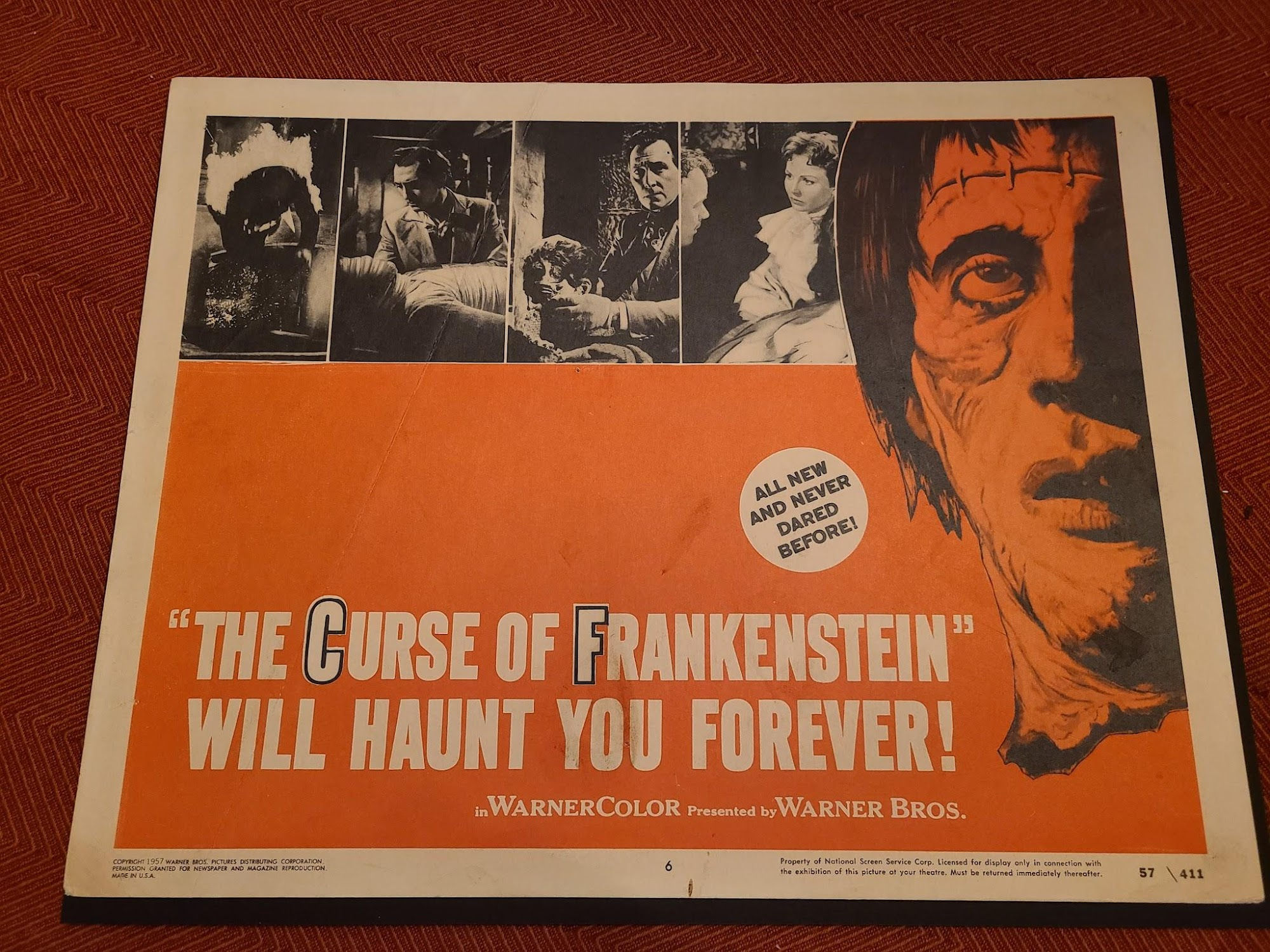 The Curse Of Frankenstein 1957 Scifi/Horror