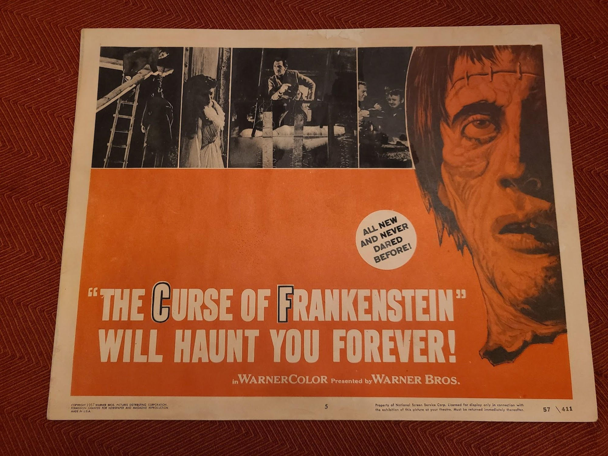 The Curse Of Frankenstein 1957 Scifi/Horror