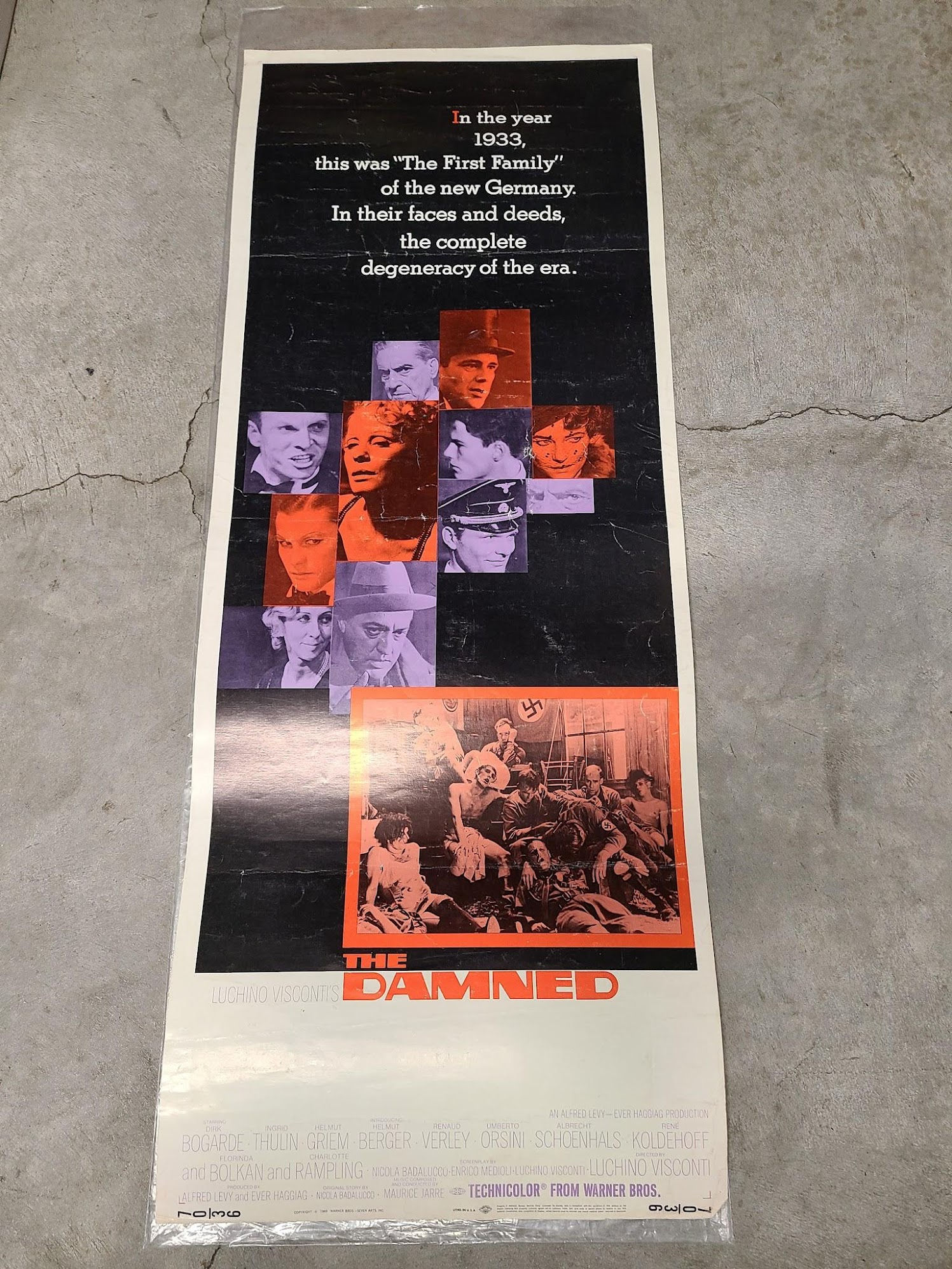 The Damned 1970 Inserts