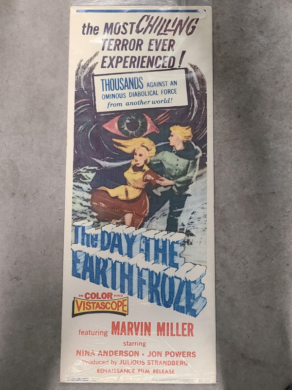 The Day The Earth Froze 1963 Inserts