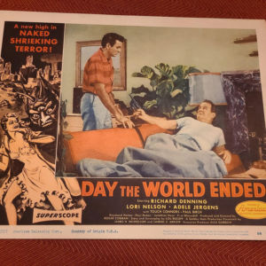 The Day The World Ended 1956 Scifi/Horror