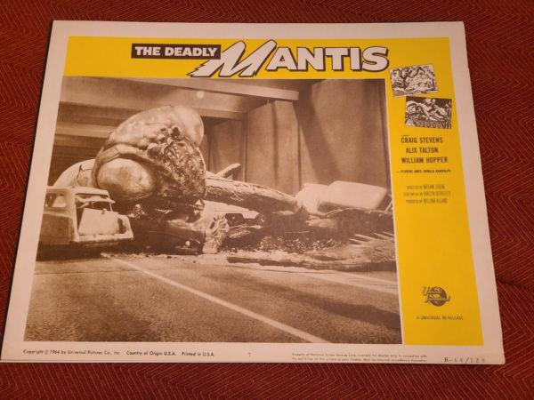 The Deadly Mantis 1957 Scifi/Horror