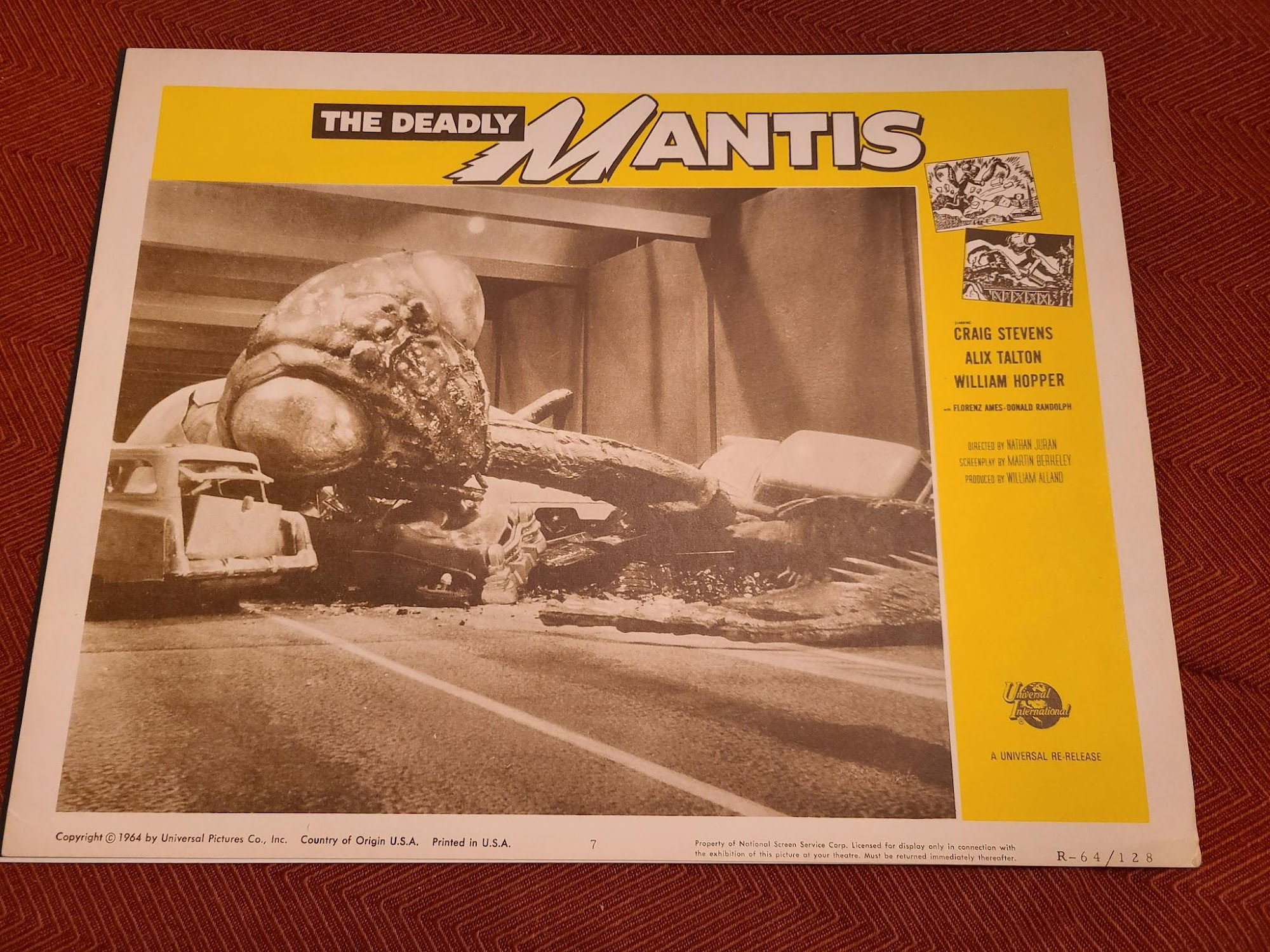 The Deadly Mantis 1957 Scifi/Horror