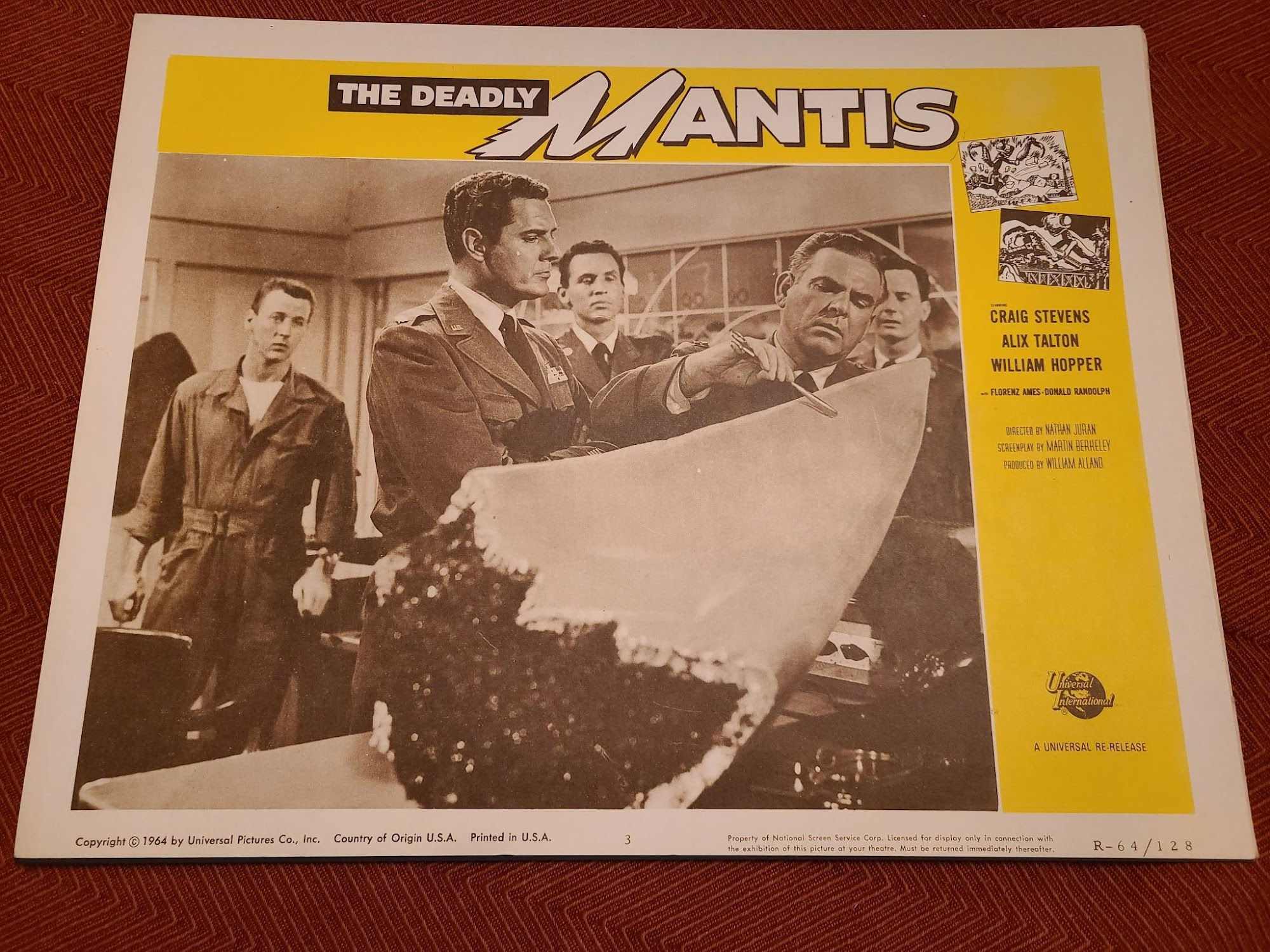 The Deadly Mantis 1957 Scifi/Horror