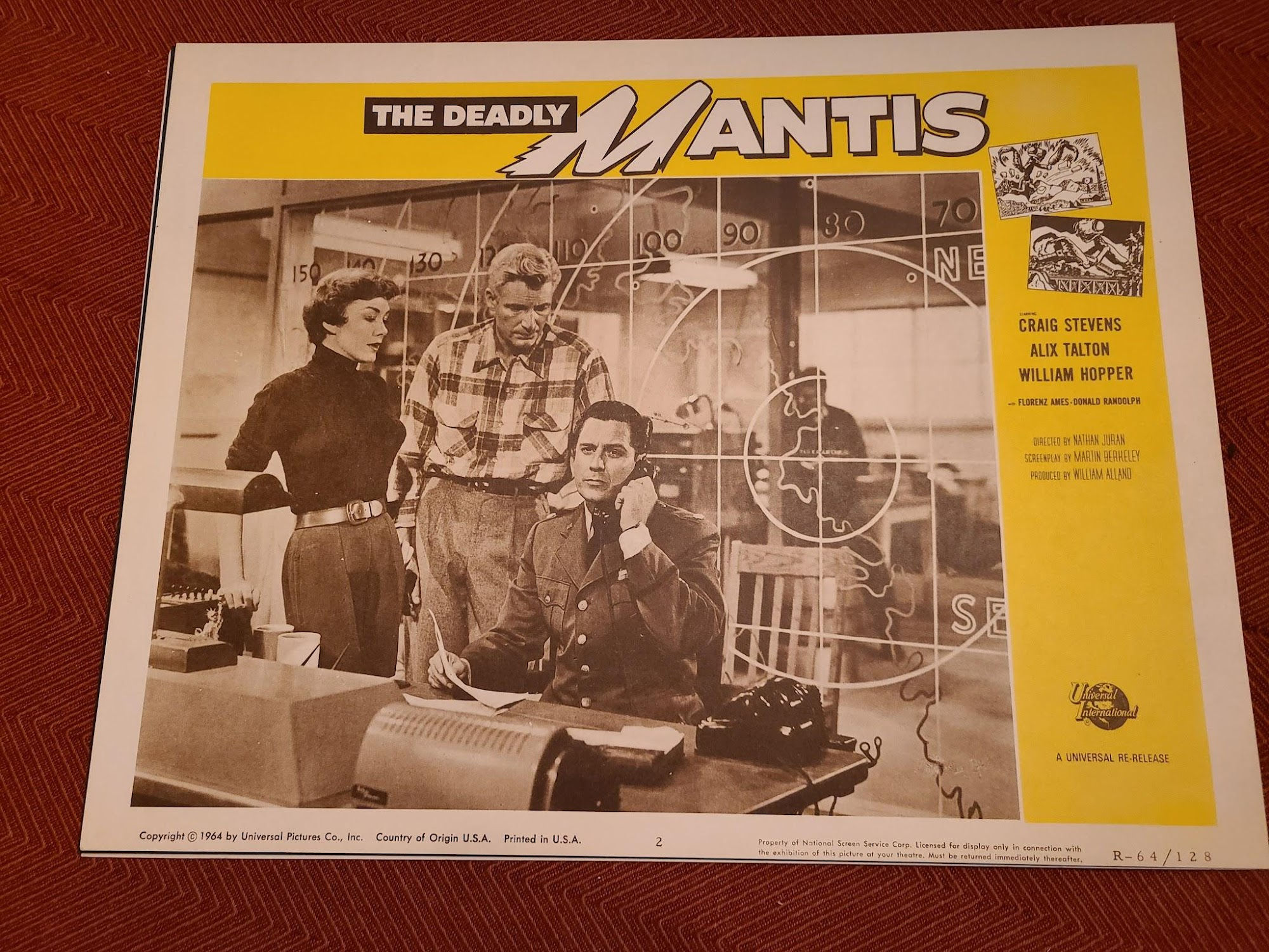 The Deadly Mantis 1957 Scifi/Horror