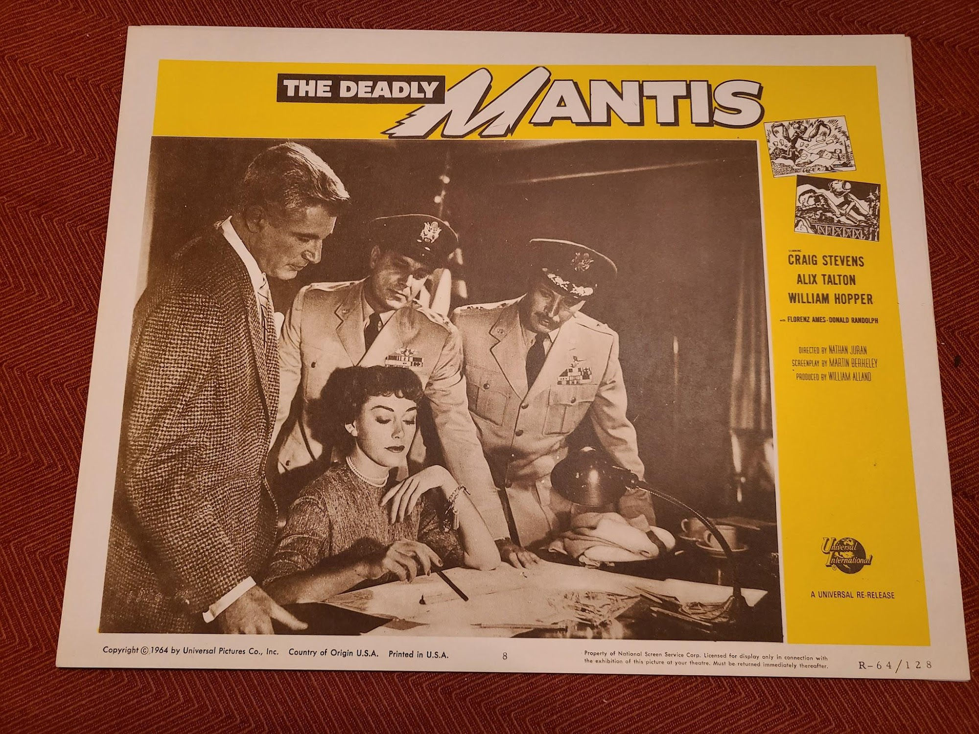 The Deadly Mantis 1957 Scifi/Horror