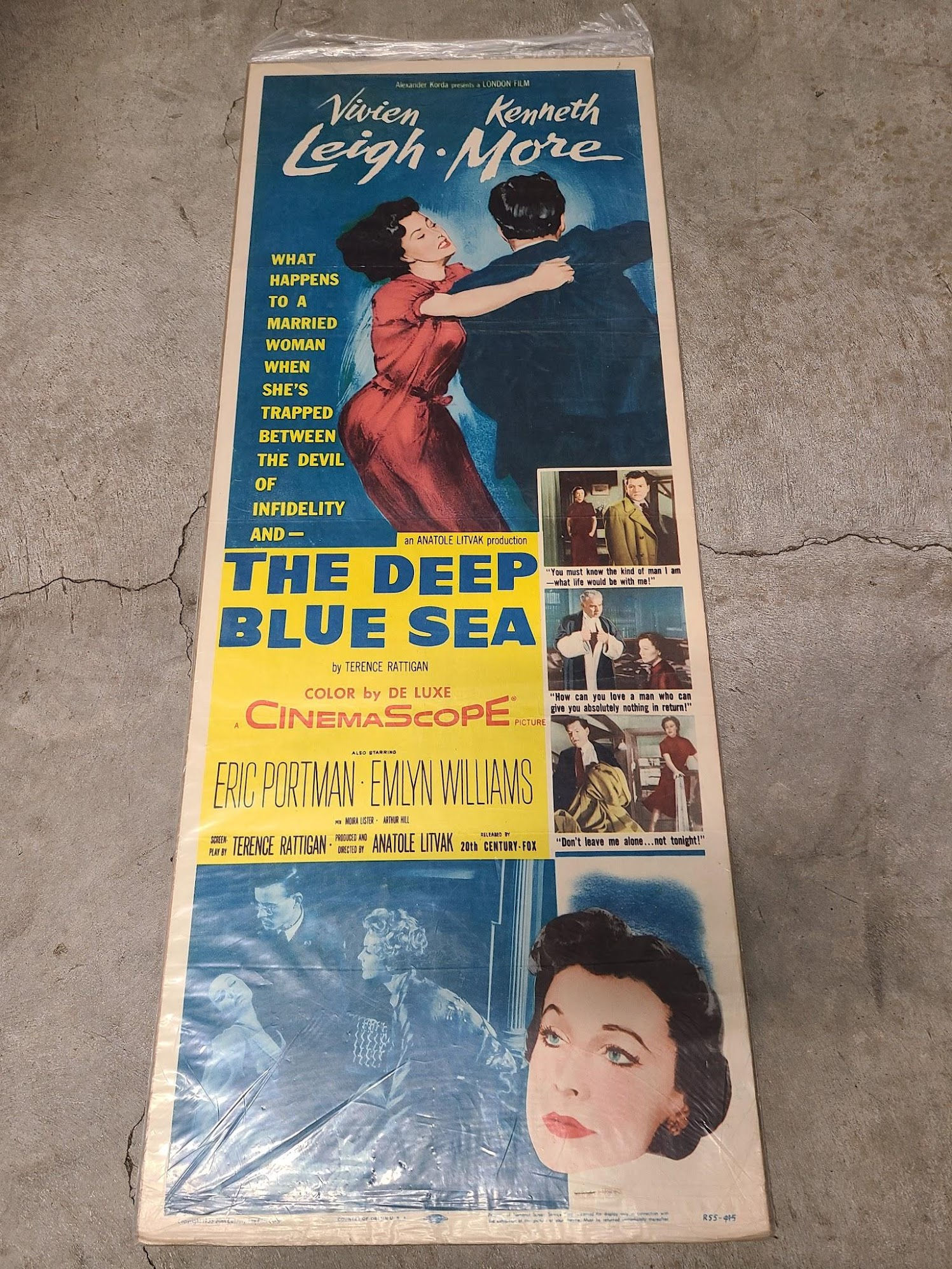 The Deep Blue Sea 1955 Inserts