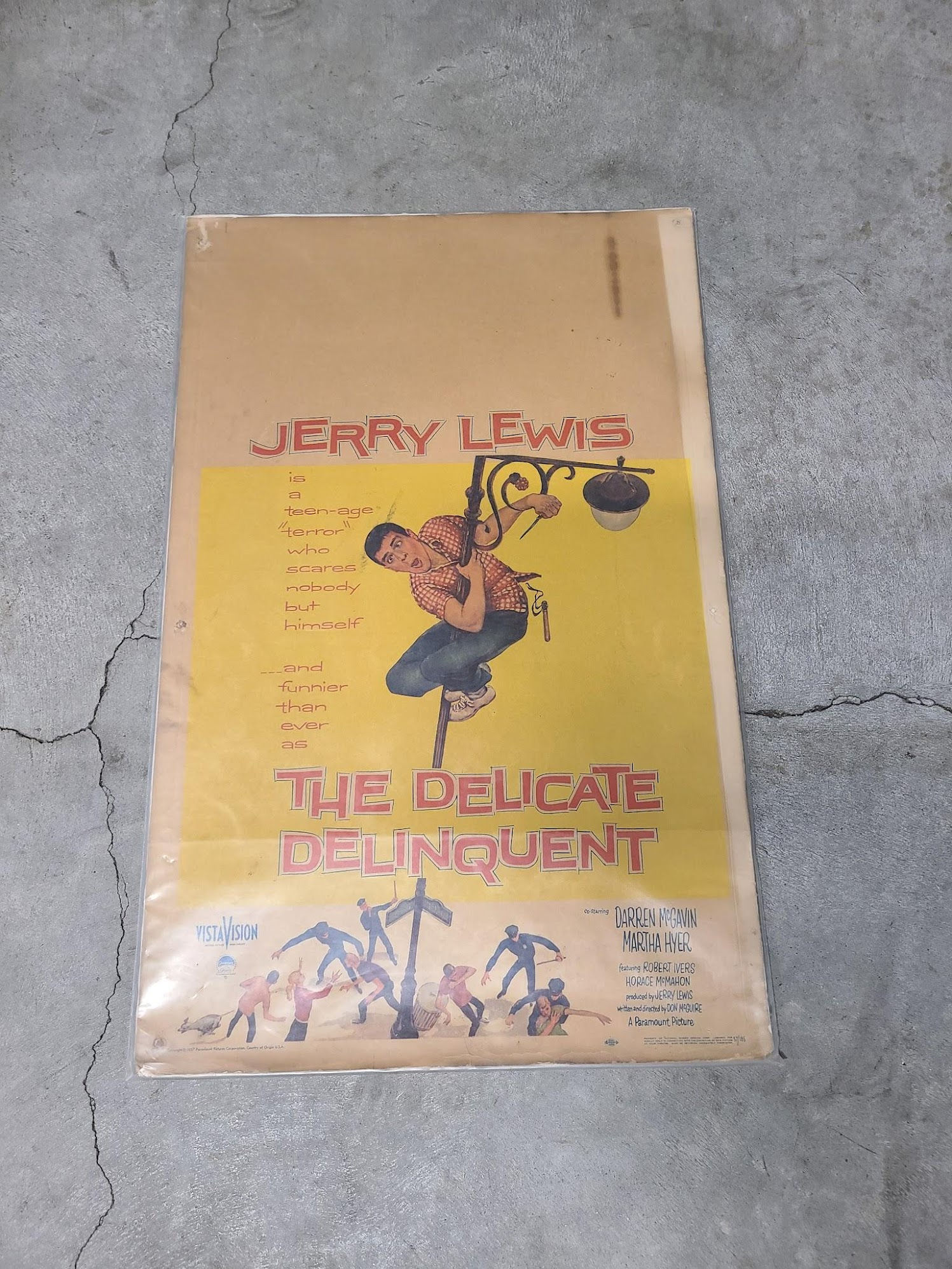 The Delicate Delinquent 1957 Window Cards