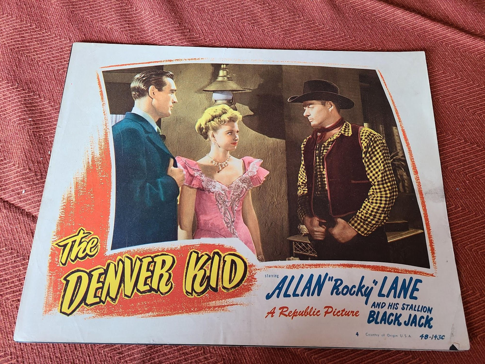 The Denver Kid 1948 Western Lobby Cards