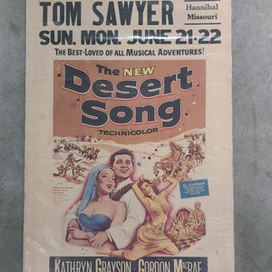 The Desert Song 1953 Window Cards
