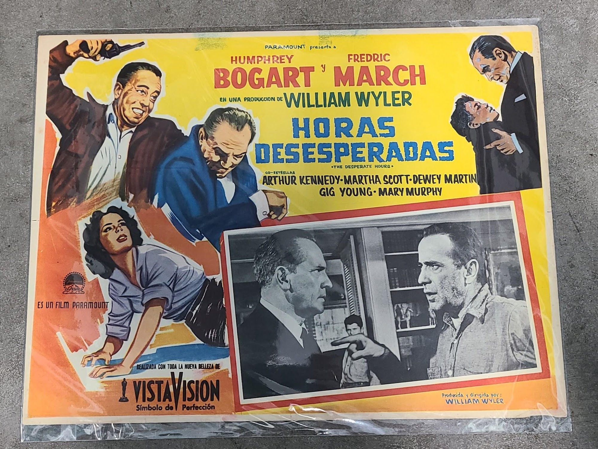 The Desperate Hours 1955 Mexican Lobby Cards