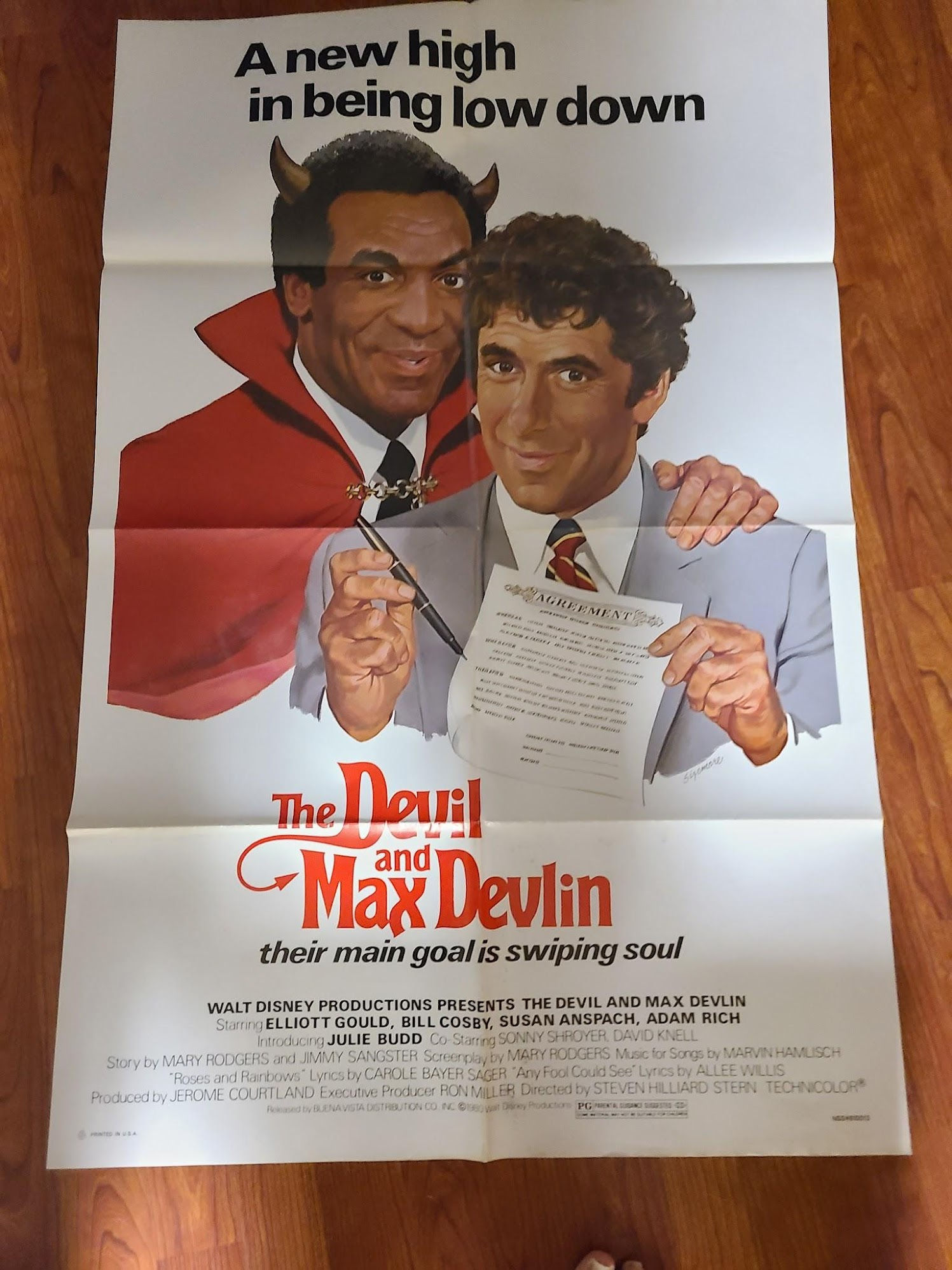 The Devil and Max Delvin 1981 1 Sheets/US