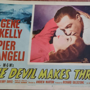 The Devil Makes Three 1952 General Lobby Cards