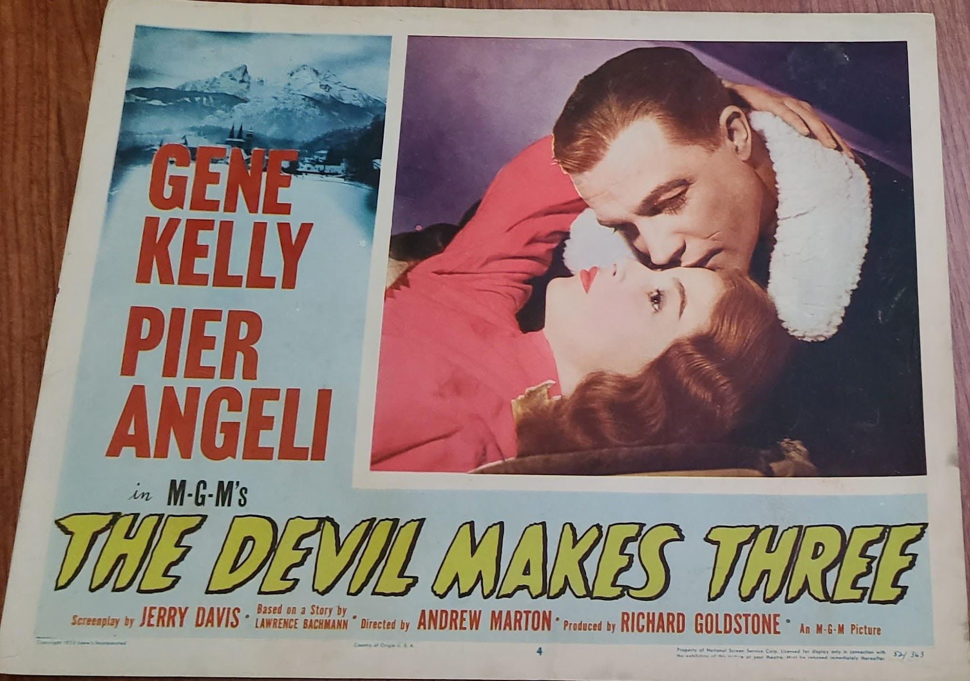 The Devil Makes Three 1952 General Lobby Cards