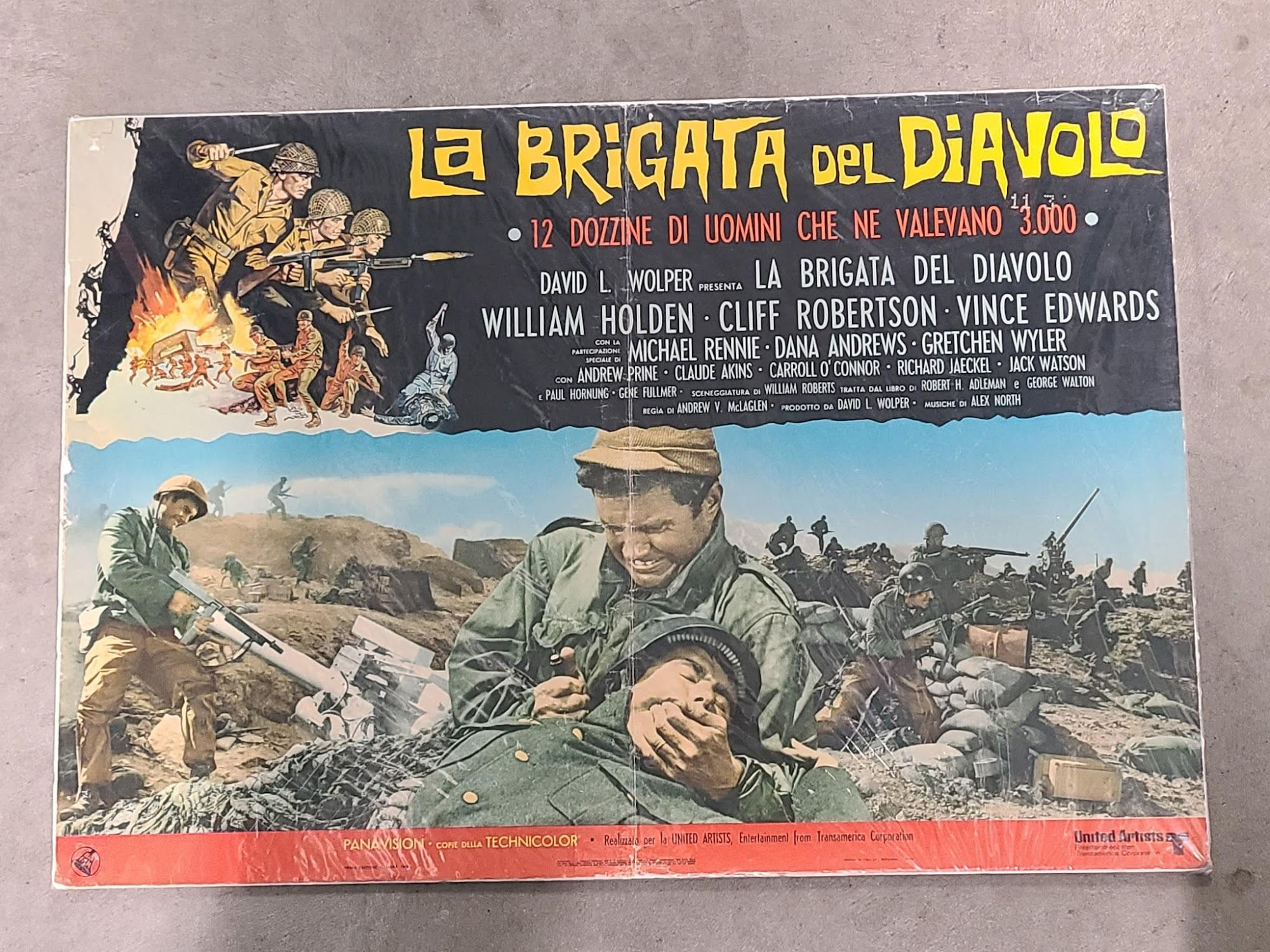 The Devil's Brigade 1968 Fotobusta