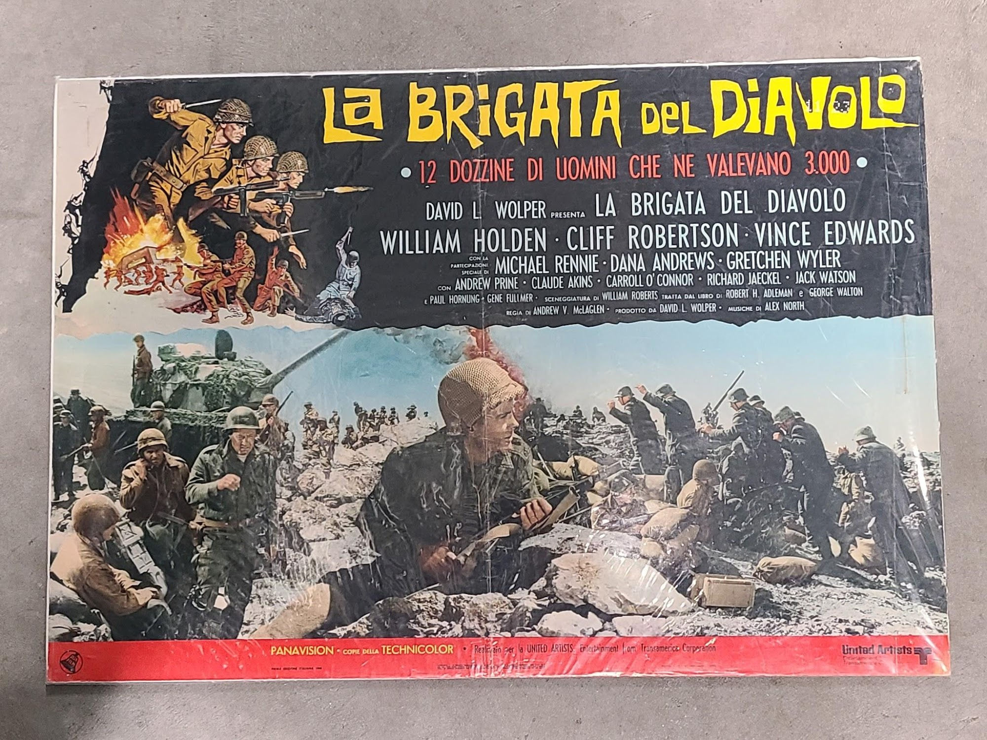 The Devil's Brigade 1968 Fotobusta