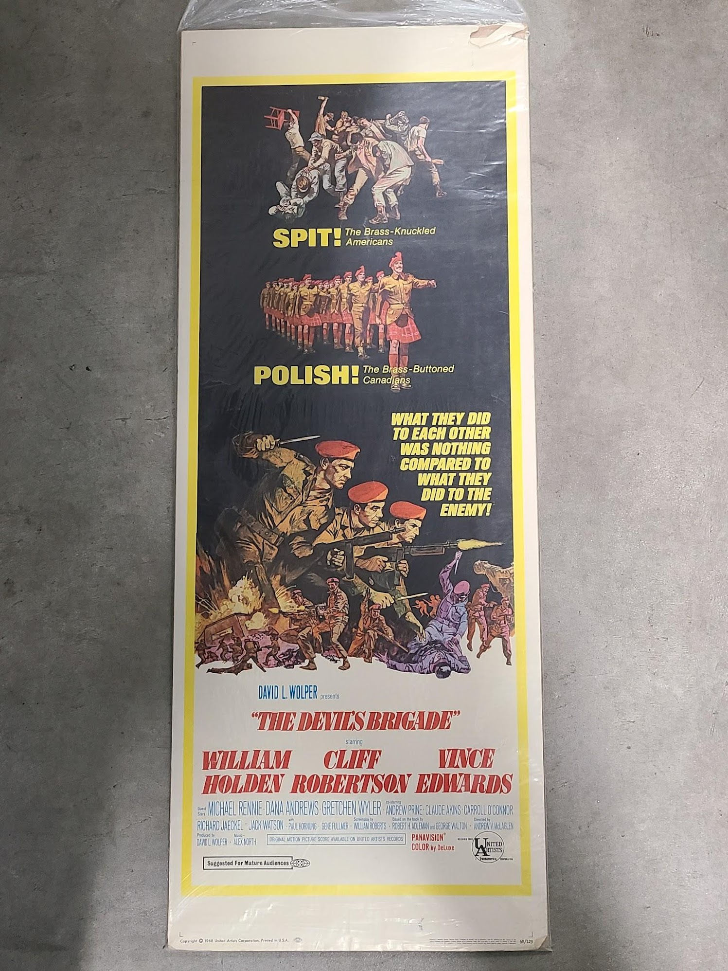 The Devil's Brigade 1968 Inserts