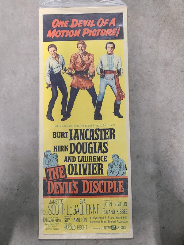 The Devil's Disciple 1959 Inserts