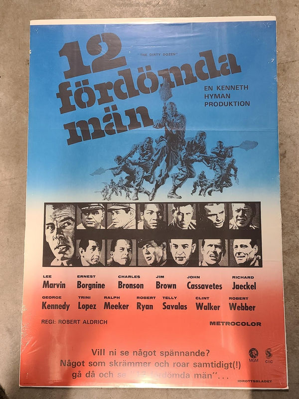 The Dirty Dozen 1967 1 Sheets/US
