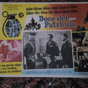 The Dirty Dozen 1967 Mexican Lobby Cards