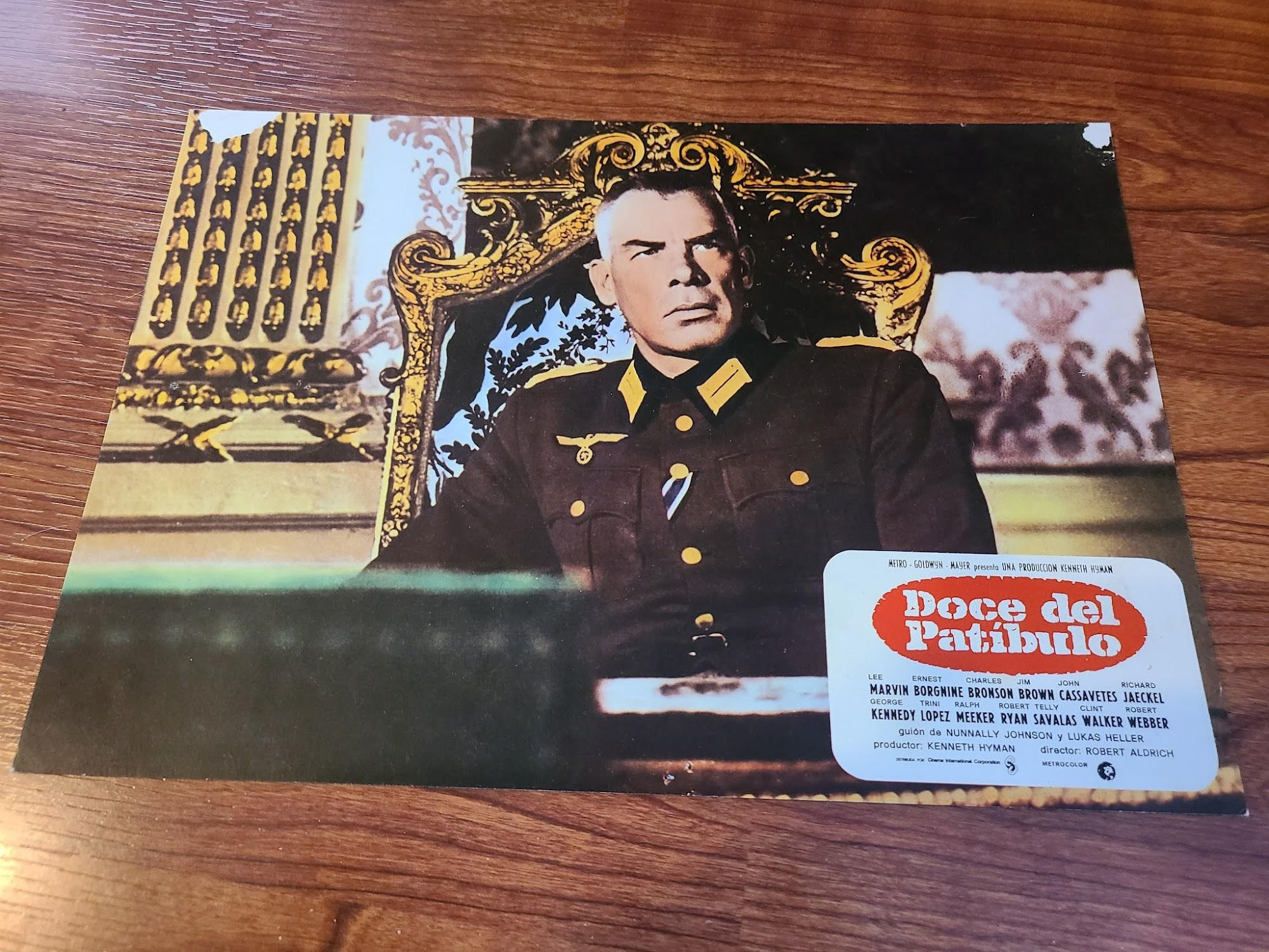 The Dirty Dozen 1967 Military/Aviation Lobby Cards