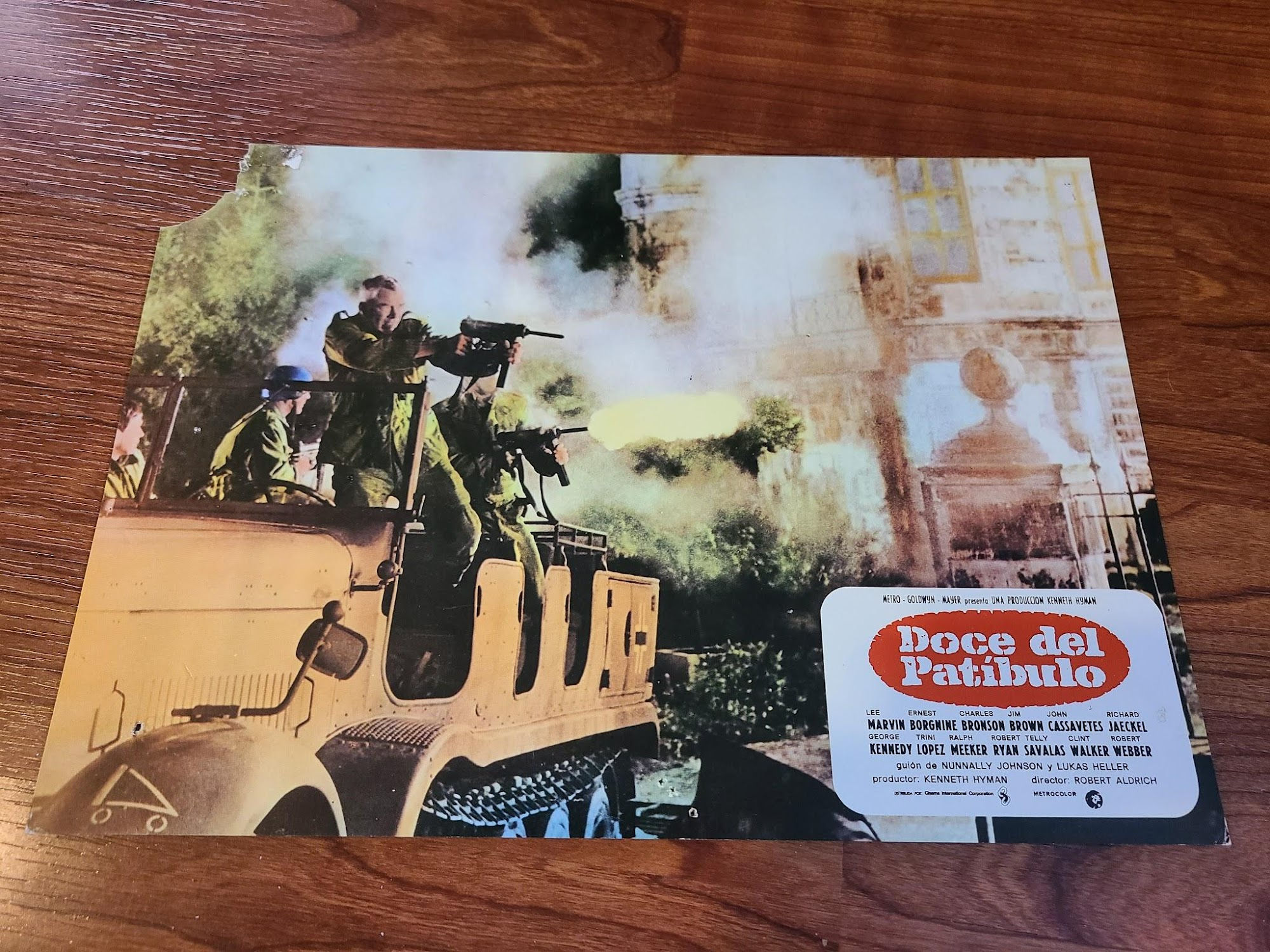 The Dirty Dozen 1967 Military/Aviation Lobby Cards