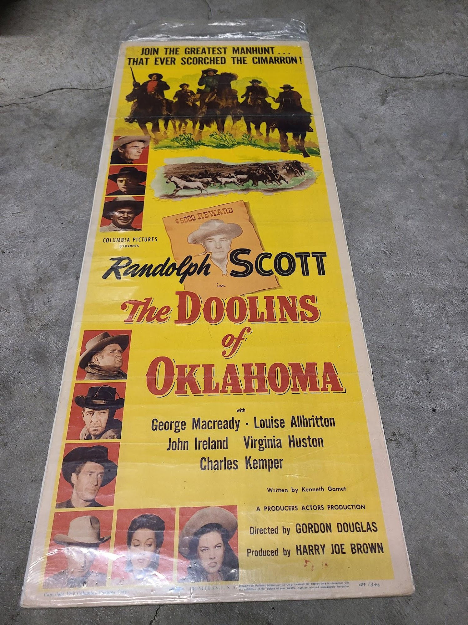 The Doolins Of Oklahoma 1949 Inserts