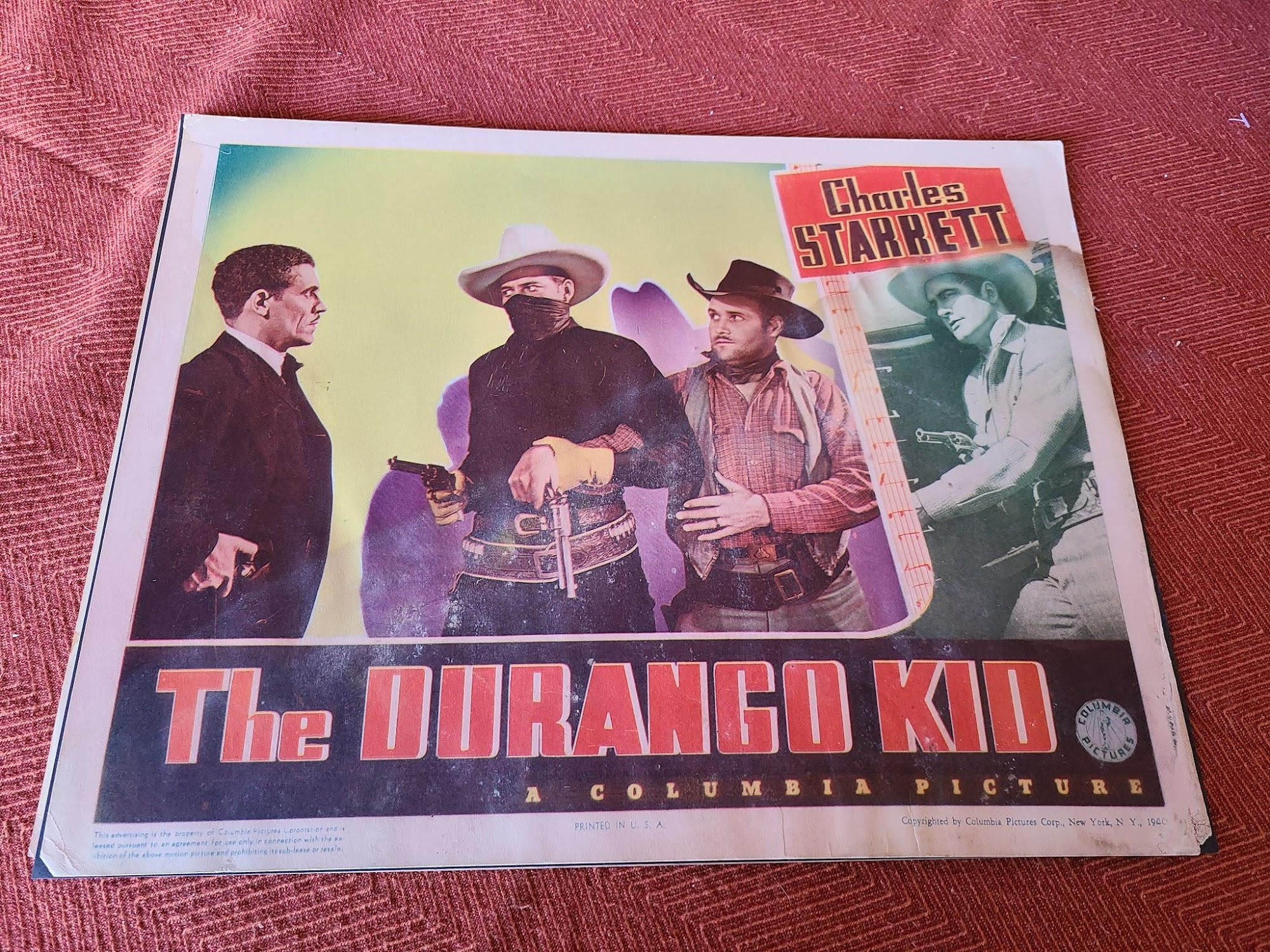 The Durango Kid 1940 Western Lobby Cards