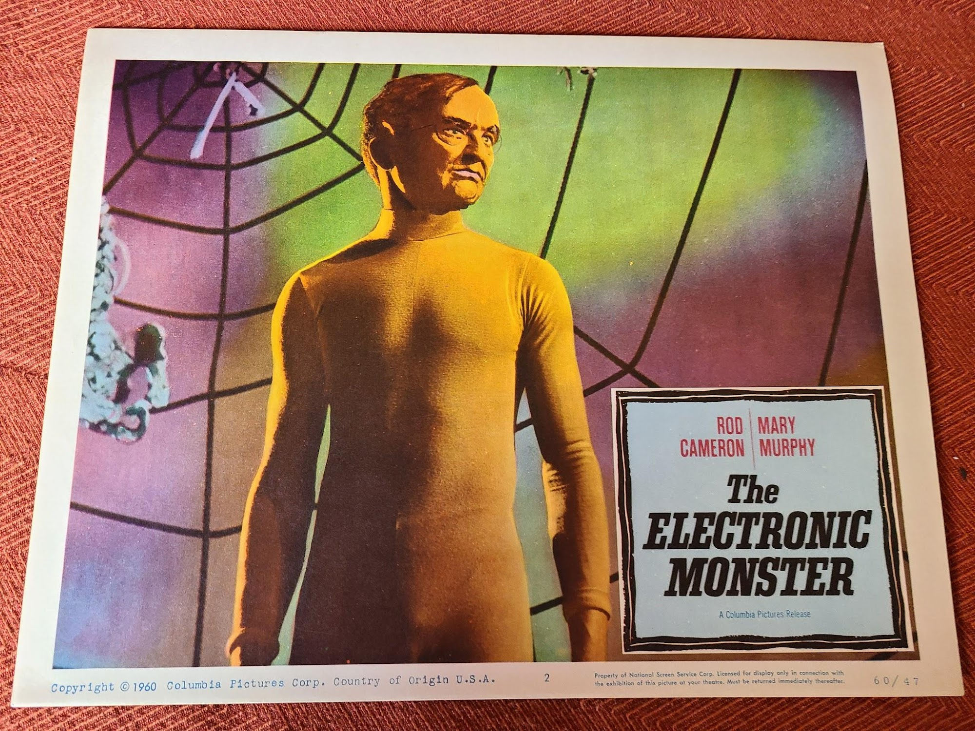The Electronic Monster 1960 Scifi/Horror