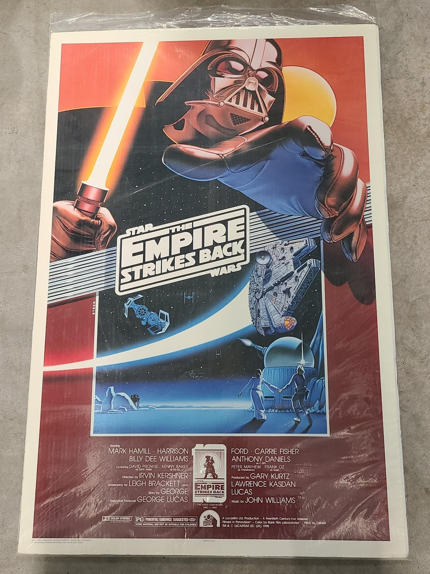 The Empire Strikes Back 1980 1 Sheets/US