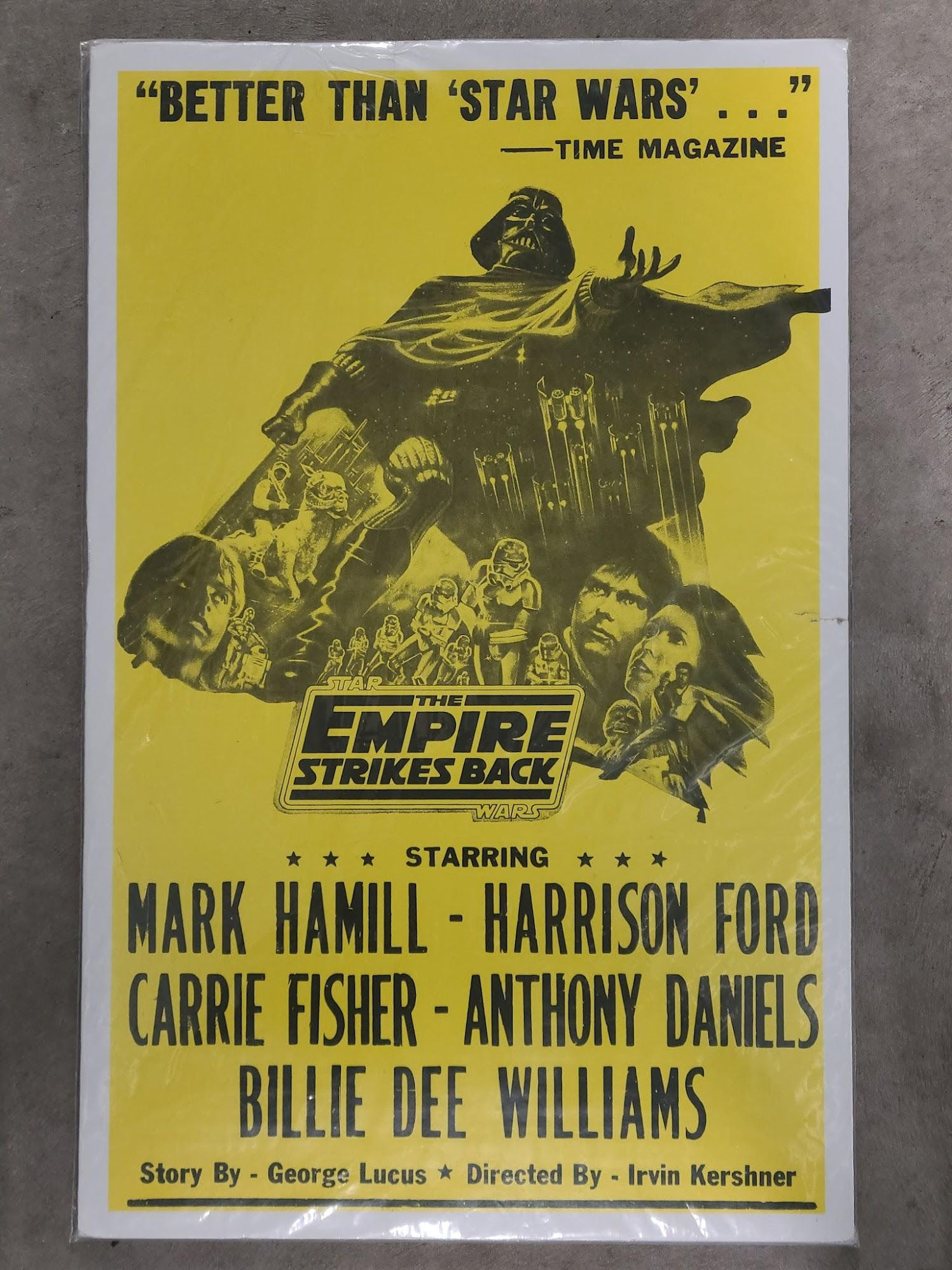 The Empire Strikes Back 1980 Window Cards