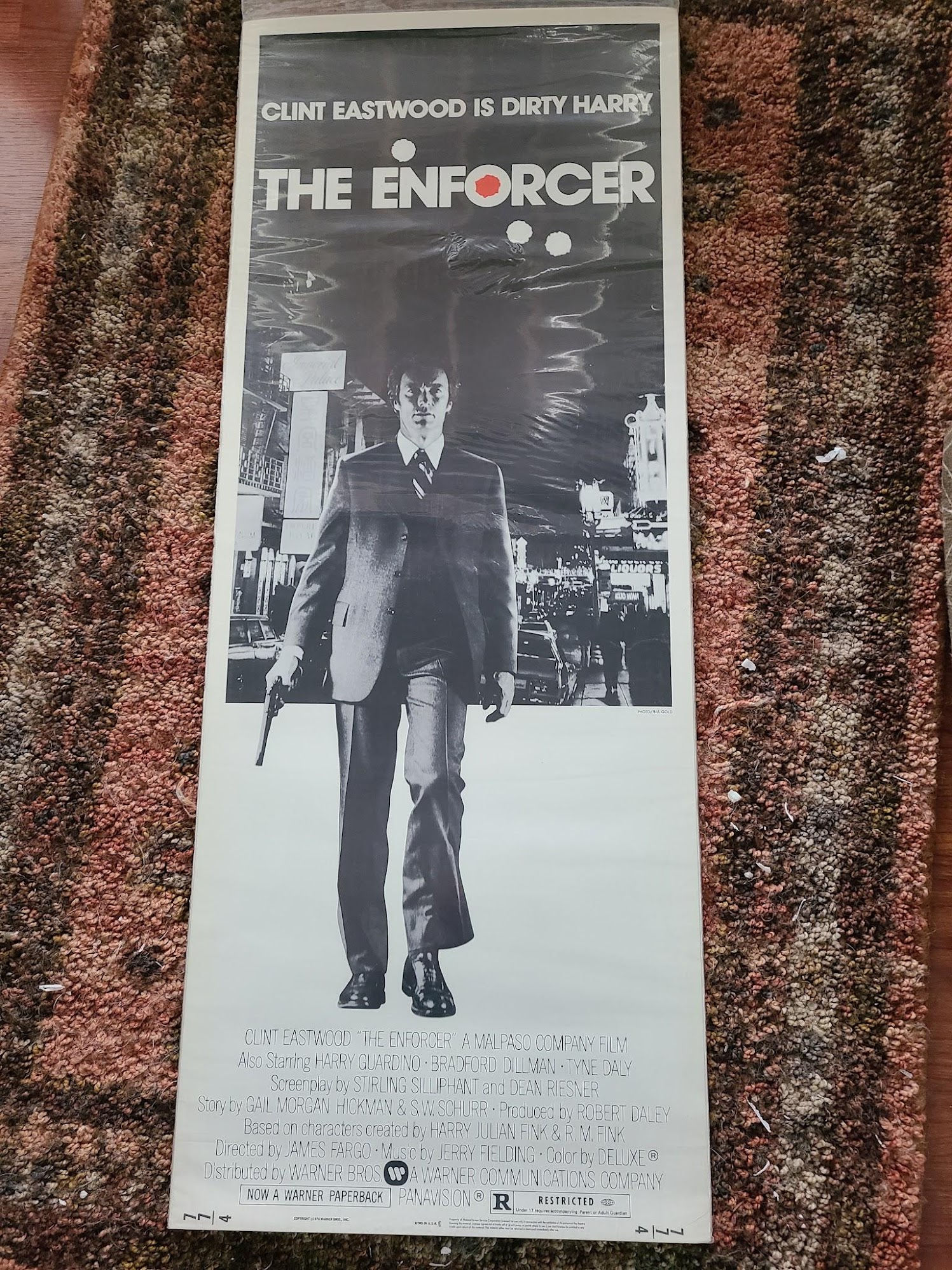 The Enforcer 1976 Inserts