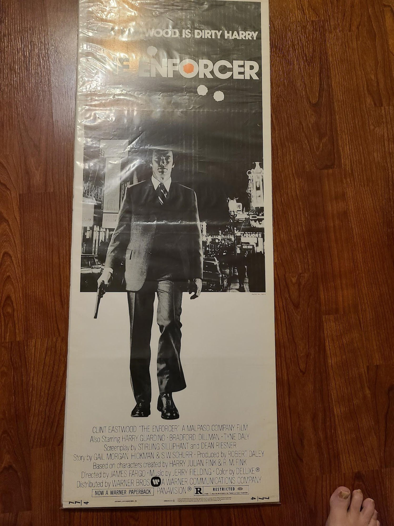 The Enforcer 1976 Inserts
