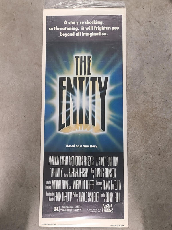 The Entity 1982 Inserts