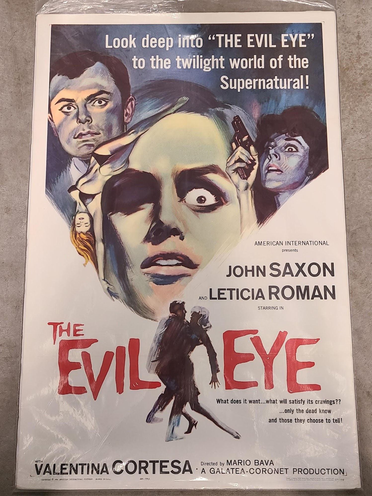 The Evil Eye 1964 1 Sheets/US