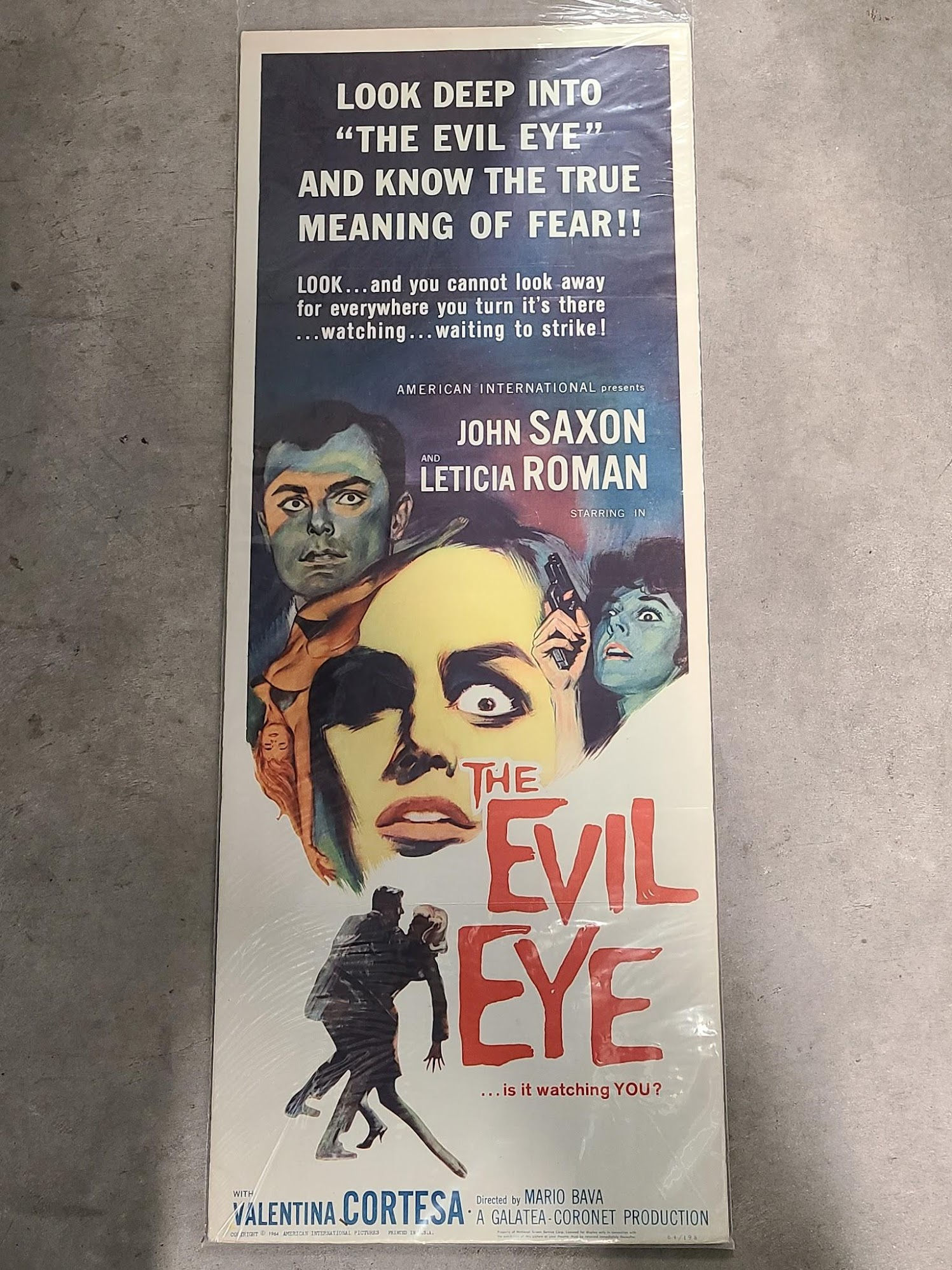 The Evil Eye 1964 Inserts