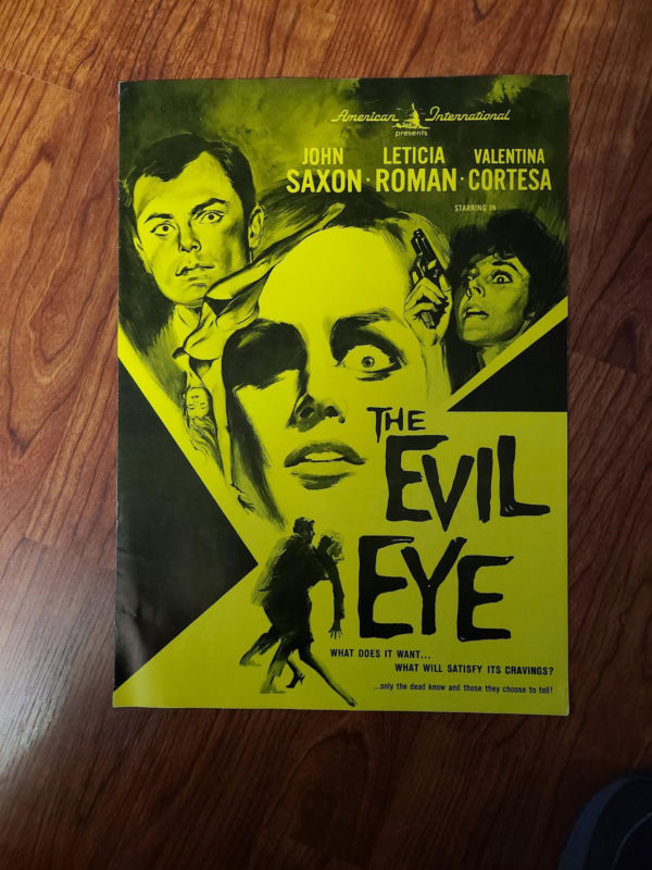 The Evil Eye 1963 Press Books